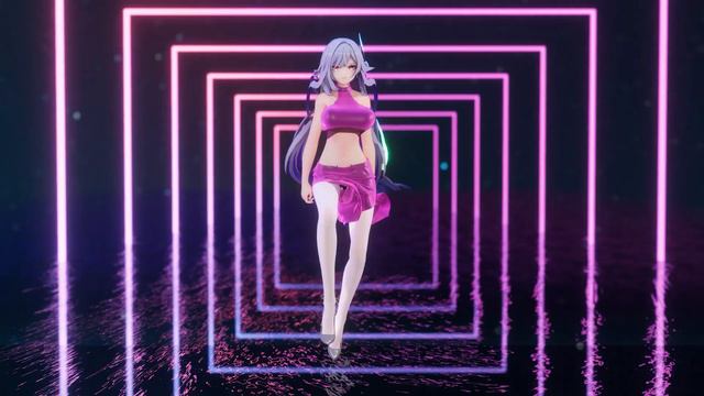 【 Genshin Impact MMD／Skirk/Fixed camera】Forgive Me смотреть онлайн