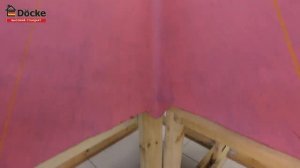 Монтаж подкладочного ковра Docke для Гибкой черепицы