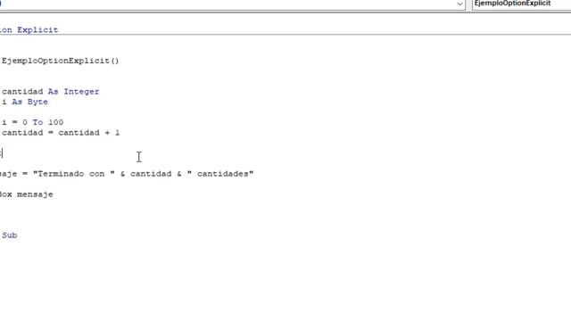 ¿Qué es y para qué sirve el Option explicit en Excel VBA? смотреть онлайн