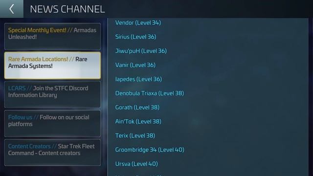 Rare Armada Locations | Star Trek Fleet Command смотреть онлайн