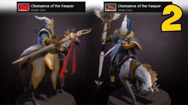 Все гемы на Keeper of the Light | Dota 2