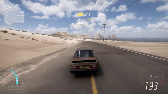 Forza Horizon 5 The Goliath S1 Class 1983 Volvo 242 Personal Best смотреть онлайн