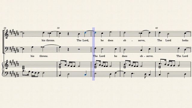 Psalm 11 For A Weill Ensemble (Piano Sketch) - Julian R. Munds