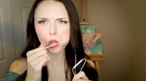 ASMR Lollipop + Mouth Sounds + Gum Chewing (LO-FI)