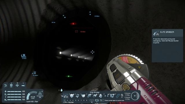 Space Engineers осмотр Moon Base Мда процессор походу надо менять смотреть онлайн