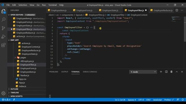 React Search Bar Component | MERN Development (Mongo db, Express, React, Node Js) | Lecture 22 смотреть онлайн