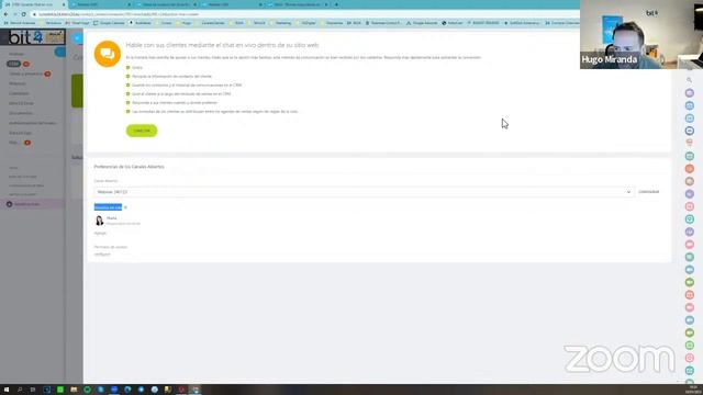 Webinar Bitrix24 - ¿Cómo gestionar canales abiertos y prospectos? смотреть онлайн