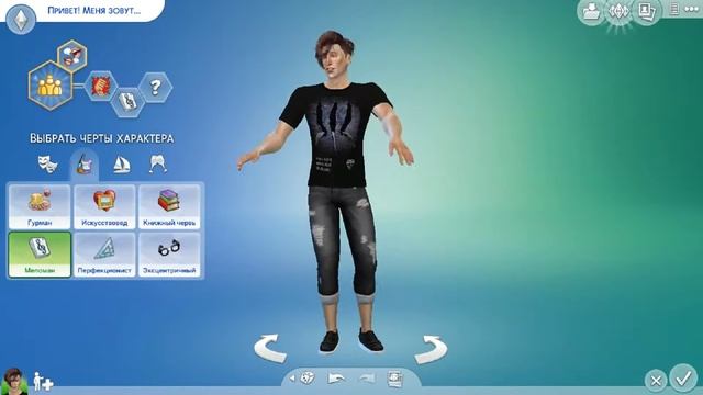 CAS/THE SIMS 4/КАС/СИМС 4/СОЗДАНИЕ ПЕРСОНАЖА смотреть онлайн