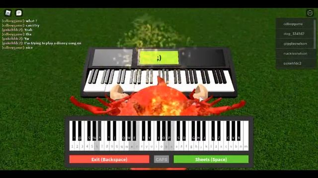 Giorno theme song Roblox piano смотреть онлайн