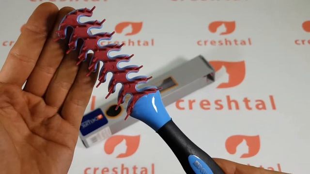 Щетка Dewal рыбья кость, 7 рядов, BR69403 смотреть онлайн