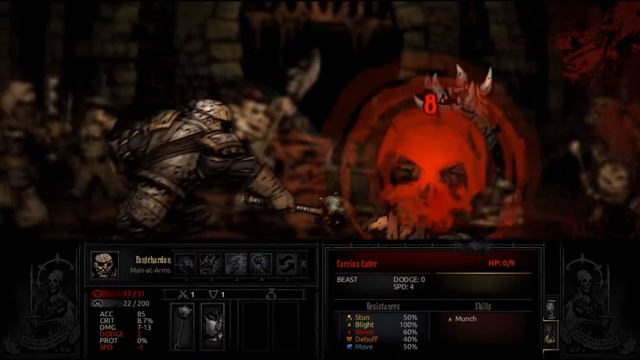 Let's play Darkest dungeon episode 4- Walkthrough crimson court смотреть онлайн