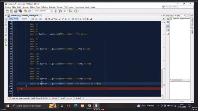 Aula 6 - Curso em JAVA - Switch Case смотреть онлайн