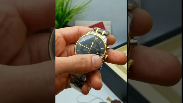 Мужские часы Tissot Chemin Des Tourelles Chronograph Тёмные