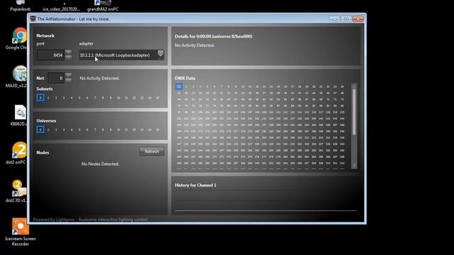 grandma2 on PC Artnet out ohne MA Hardware смотреть онлайн