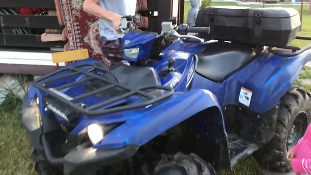 Замена свечи на Yamaha Grizzly 700, 2016 года. Часть 5 смотреть онлайн