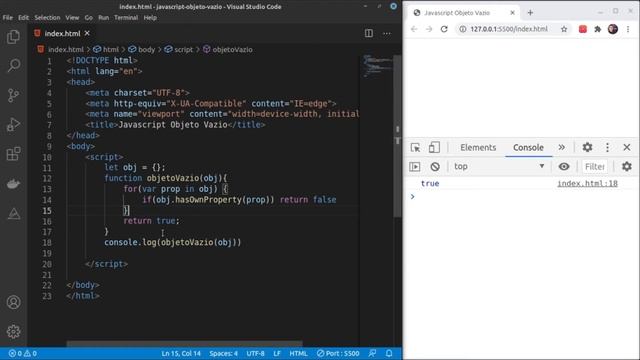Como verificar objeto vazio Javascript, veja 3 formas смотреть онлайн