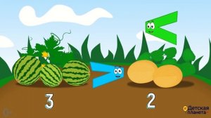 Знаки БОЛЬШЕ МЕНЬШЕ Арифметика для детей в стихах и мультиках цифры знаки примеры