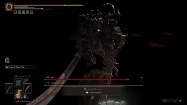 Fell Twins Elden Ring Boss Fight [4K HDR 60FPS PS5] смотреть онлайн