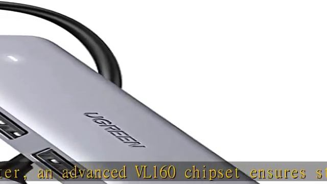 UGREEN USB C Hub 4 Ports, USB C to USB Hub with 4 USB 3.0, USB C Splitter for Laptop, Mac Pro, iMac смотреть онлайн