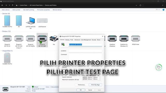 BARU, Printer Label Resi 1 Jutaan... Bisa Bluetooth dan USB - Blueprint TD110BT | BPVID#160 смотреть онлайн