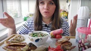 Мукбанг Ем то, что написали зрители #мукбанг #итинг #обжор #фудблогер