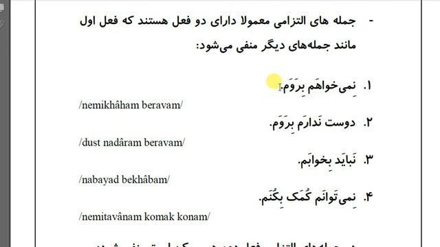 Easy Persian Grammar: Lesson 57: Negative of Present Subjunctive смотреть онлайн
