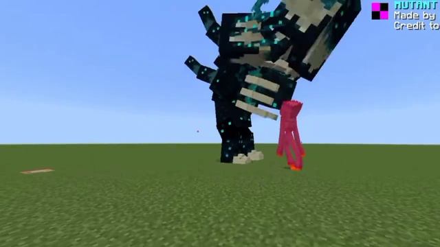 Huggy Wuggy Vs All Wardens || Minecraft Full Fight Ll Huggy Wuggy Vs Bulky Warden.