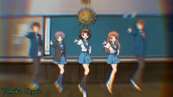 А ты танцуй... [аниме, gif клип] ~Tomoko Chyan~