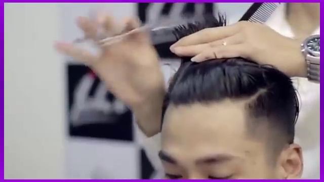 Messy Pompadour - how to cut a pompadour haircut - Mens Hair Tutorial & Hairstyle смотреть онлайн