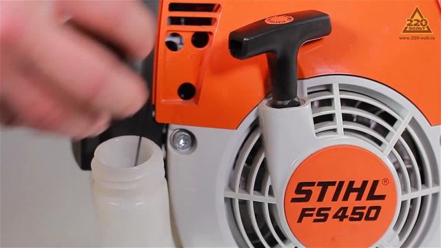 Мотокоса STIHL FS 450 К кусторез смотреть онлайн