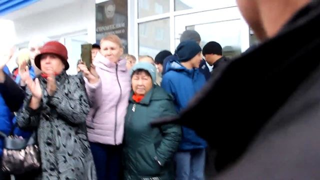 Проводы резервистов. 30 сентября. г.Гай. смотреть онлайн