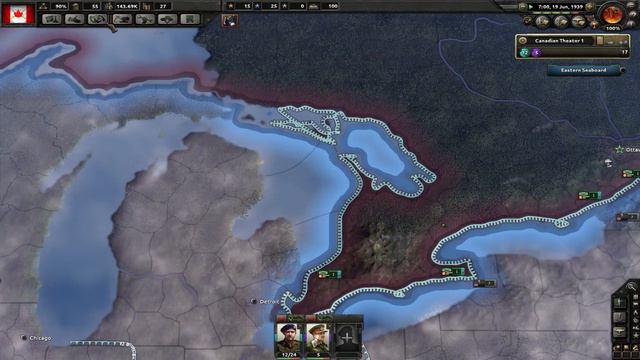 Hearts of Iron IV - Together For Victory DLC | Canada | #5 [Axis are Crazy] смотреть онлайн