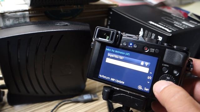 Panasonic LX100 activating WIFI смотреть онлайн