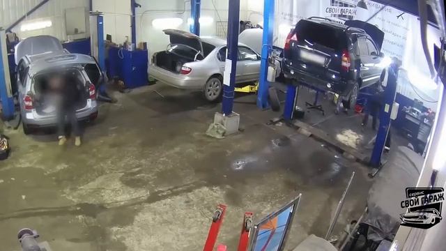 Автосервис самообслуживания Свой Гараж  Один день из жизни.