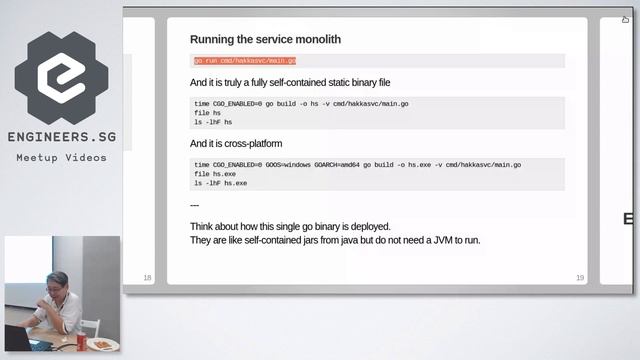 Hakka Roundhouse - A microservices ready monolith in Go - Oct 2018 - GoSG смотреть онлайн