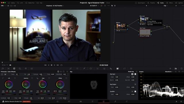 DaVinci Resolve 18 COLOR - Mastering The Node Pipeline (Lesson 5)