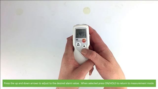 How to Set Up the Testo 105-1 Robust Food Thermometer (IC-0563-1051) смотреть онлайн