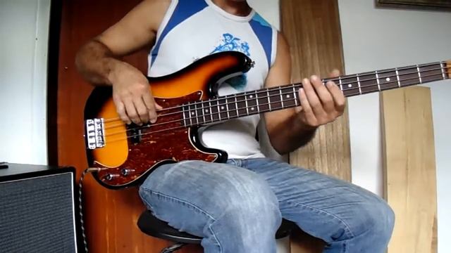 Baixo Precision Washburn captador Fender (veja vídeo) смотреть онлайн
