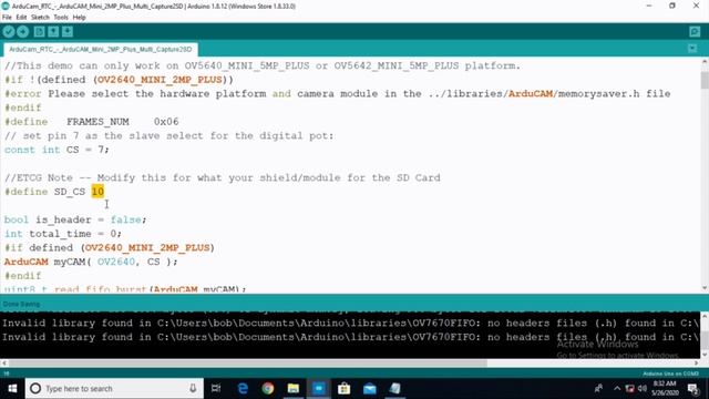 Arduino ArduCam - Name Saved Images with Timestamp to SD Card смотреть онлайн