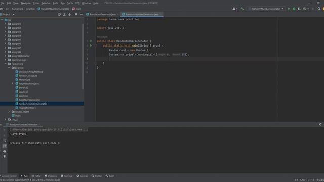 Random number generator java tutorial смотреть онлайн