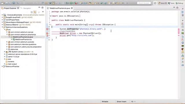 PhantomJs Part 9 PhantomJs with Selenium WebDriver смотреть онлайн