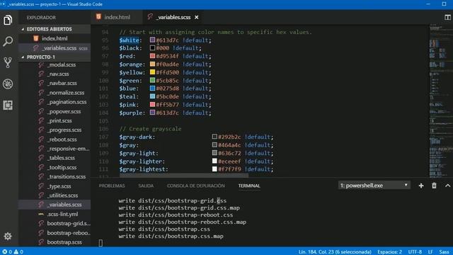 Sass curso #7 Cómo personalizar estilos CSS de Bootstrap 4 con Sass - Paso a paso ? смотреть онлайн