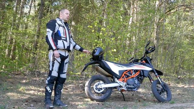 KTM 690 SMC R 2019 - Обзор РУ