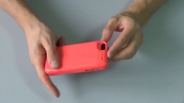 Чехол аккумулятор для IPhone 5 5S 5C SE 4200 Mah красный