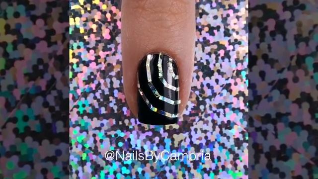 Дизайн ногтей: маникюр к Хэллоуину! | Halloween Nail art design: spider's web смотреть онлайн