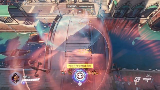 ? NVIDIA GeForce GTX 1050 [Laptop] - Overwatch gameplay benchmarks (1080p) смотреть онлайн