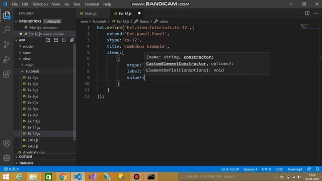 (#11) How to use Combobox in ExtJs смотреть онлайн