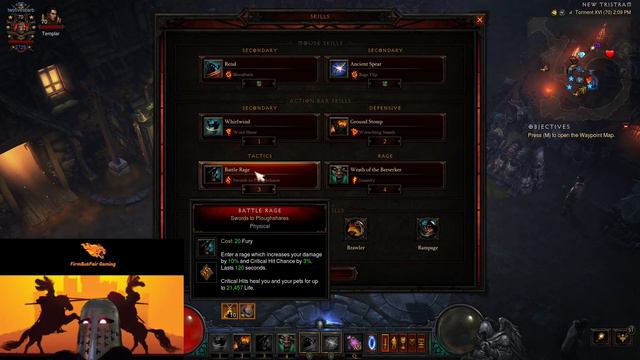 Diablo 3: Season 25 - Barbarian - Wrath of the Wastes Build Guide - S Tier Solo Pushing Build смотреть онлайн