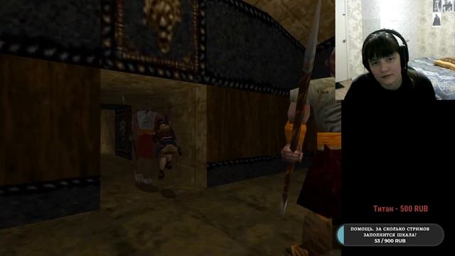 Tomb Raider II: The Dagger of Xian (PC). #4. Челлендж – без аптечек, все секреты/ смотреть онлайн