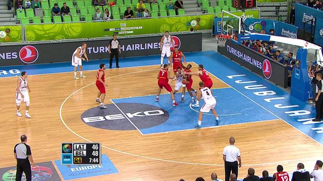 Postgame S. Van Rossom, D. Bertans LAT-BEL EuroBasket 2013 смотреть онлайн